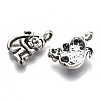 Tibetan Style Alloy Pendants TIBE-N006-20AS-LF-2