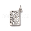 Brass Micro Pave Cubic Zirconia Pendants KK-P308-34P-1