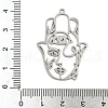 304 Stainless Steel Pendants STAS-G355-01P-3