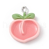 Opaque Resin Pendants RESI-D064-03P-12-1