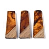 Resin & Wood Pendants WOOD-F015-04B-1