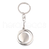 Zinc Alloy Keychain Cabochon Settings KEYC-B040-01P-2