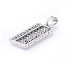 Tarnish Resistant 304 Stainless Steel Pendants STAS-O108-65P-2