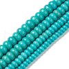 Synthetic Turquoise Beads Strands G-A211-20-1