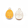 Alloy Enamel Pendants X-ENAM-S115-159-3