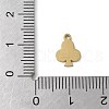 304 Stainless Steel Pendants STAS-E501-04G-3