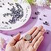 Striped Resin Beads RESI-TAG0001-01-7