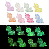 Luminous Transparent Acrylic Beads LACR-U001-09-1