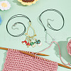 Aluminum Pendant Necklaces NJEW-NB00003-4