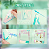 HOBBIESAY Transparent Acrylic Earring Display Stand EDIS-HY0001-03B-6
