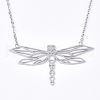 201 Stainless Steel Pendant Necklaces NJEW-T009-JN058-1-40-1