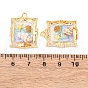 Alloy Enamel Pendants FIND-M060-01G-3