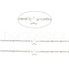 Tarnish Resistant 304 Stainless Steel Cable Chains CHS-F015-20P-2