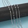 Tarnish Resistant 304 Stainless Steel Decorative Rolo Chains CHS-E001-03P-5