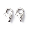 304 Stainless Steel Lobster Claw Clasps STAS-Q048-1