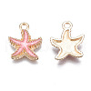 Alloy Enamel Pendants ENAM-S121-023-3