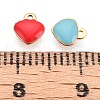 304 Stainless Steel Enamel Pendants STAS-T064-81-3