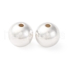 Fine Silver Round Beads STER-A047-08A-S-1