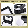 Square Acrylic Loose Diamond Display Boxes CON-WH0107-11B-01-4