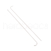 201 Stainless Steel Bented Beading Needles TOOL-WH0125-32A-1-1