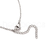 304 Stainless Steel Pendant Necklaces NJEW-U002-13P-3