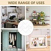 BENECREAT 60Pcs 6 Styles Triangle Plastic Furniture Corner Guards AJEW-BC0007-84B-6