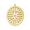 304 Stainless Steel Pendants STAS-V004-03G-1