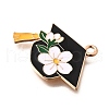 Alloy Enamel Pendants ENAM-D302-02KCG-01A-2