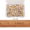  Jewelry Brass Cube Spacer Beads KK-PJ0001-02-8