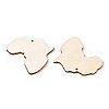 Unfinished Wood Pendants WOOD-Q041-05-1-2