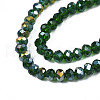 Electroplate Glass Beads Strands EGLA-A044-T2mm-B24-3