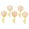 Natural Rose Quartz Pendants G-N326-158-17-1