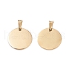 Ion Plating(IP) 304 Stainless Steel Pendants STAS-I135-29G-2