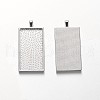 Alloy Pendant Cabochon Settings X-PALLOY-A15647-N-NF-1