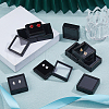 Acrylic Square Loose Diamond Box with Visible Window CON-WH0088-76B-02-4