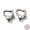 925 Thailand Sterling Silver Lobster Claw Clasps STER-D003-57AS-3