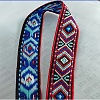 Ethnic Style Embroidery Polycotton Ribbons OCOR-WH0066-31D-3