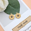 Alloy Enamel Pendants HUDU-PW0001-001C-1