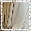 Sparkle Polyester Lace Ribbon OCOR-WH0080-34D-5