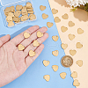 Unicraftale 60Pcs Ion Plating(IP) 201 Stainless Steel Charms STAS-UN0059-81G-4