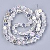 Electroplate Glass Beads Strands EGLA-S194-06A-G01-2