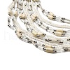Bohemia Style Glass Seed Bead Multi-strand Necklaces NJEW-H063-01P-03-3