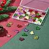 60Pcs 6 Colors Transparent Glass Bead Strands EGLA-FS0001-44-10