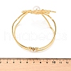 304 Stainless Steel Hinged Bangles for Women BJEW-Z109-03G-3