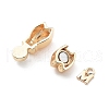 Brass Magnetic Clasps KK-G523-05G-2