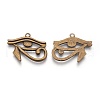 Tibetan Style Alloy Pendants TIBEP-16487-AB-NR-2