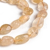 Natural Citrine Beads Strands G-D0002-D59-3
