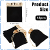 Beebeecraft Velvet Jewelry Pouches Bags TP-BBC0001-09C-03-2