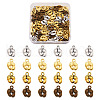 Tibetan Style Alloy Charms TIBEP-CD0001-02-1