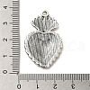 Tibetan Style Alloy Pendants PALLOY-M217-01F-AS-3